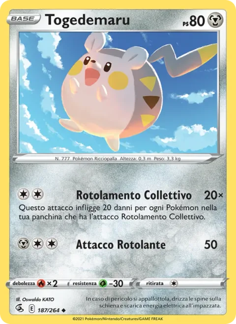 Togedemaru [Let's All Rollout | Rolling Attack]