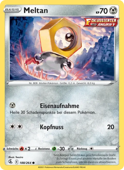 Meltan [Iron Intake | Headbutt]