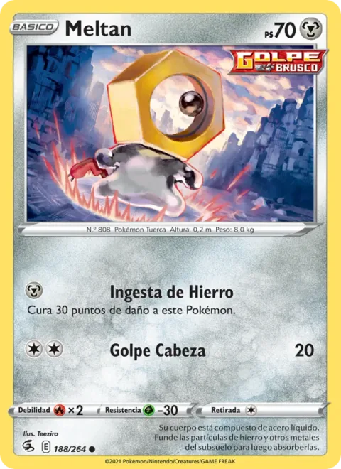 Meltan [Iron Intake | Headbutt]
