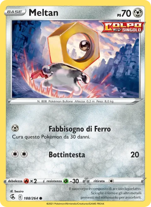 Meltan [Iron Intake | Headbutt]