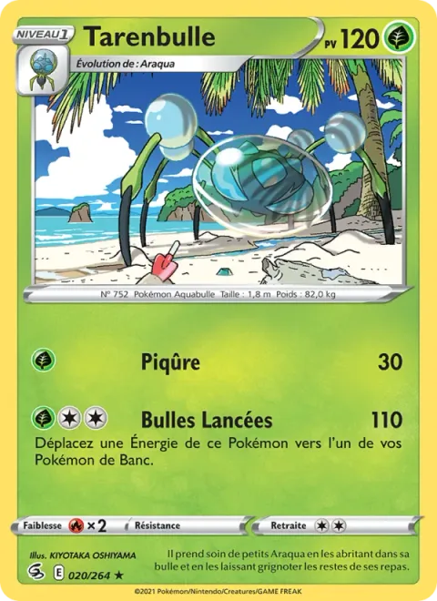 Araquanid [Bug Bite | Bubble Launch]
