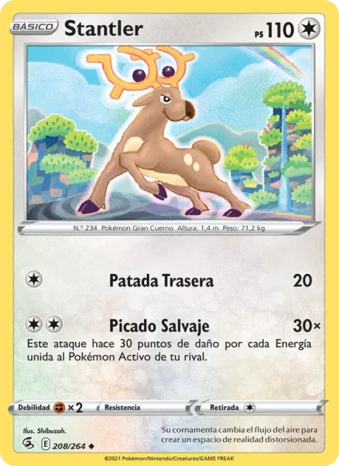 Stantler [Rear Kick | Wild Dive]