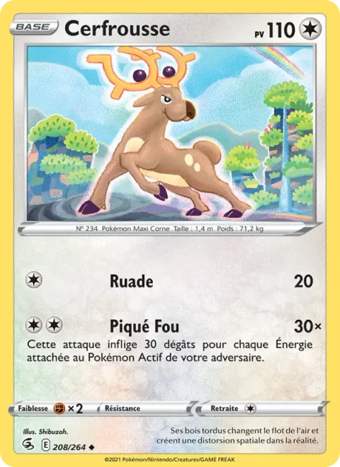 Stantler [Rear Kick | Wild Dive]