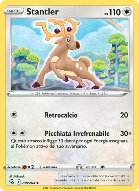 Stantler [Rear Kick | Wild Dive]