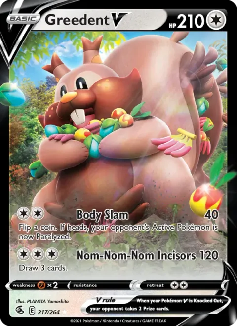 Greedent V [Body Slam | Nom-Nom-Nom Incisors]