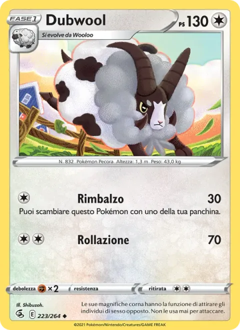 Dubwool [Bounce | Rolling Tackle]