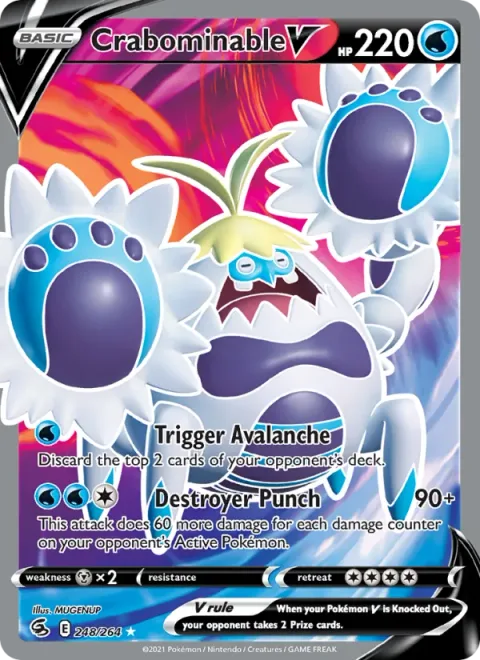 Crabominable V [Trigger Avalanche | Destroyer Punch]