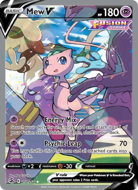 Mew V [Energy Mix | Psychic Leap]