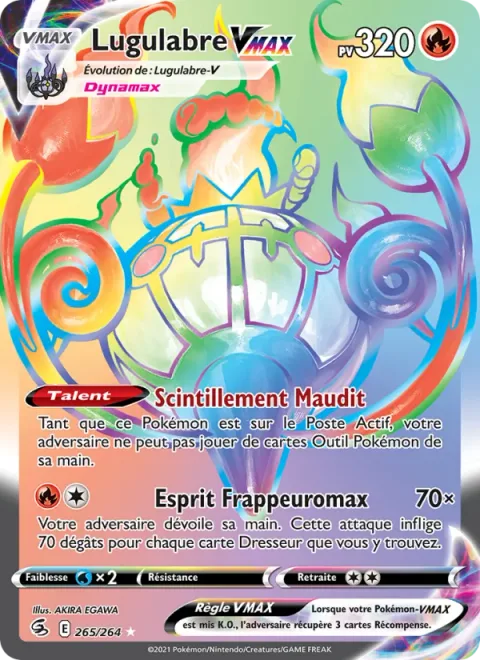 Chandelure VMAX [Cursed Shimmer | Max Poltergeist]