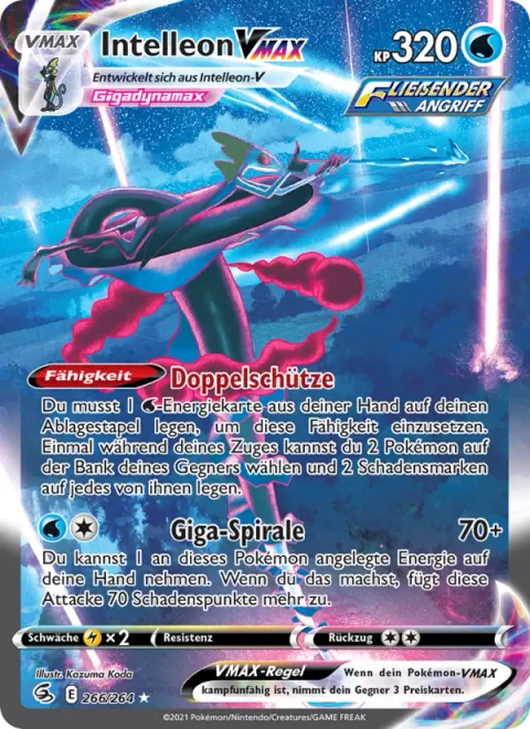 Inteleon VMAX [Double Gunner | G-Max Spiral]