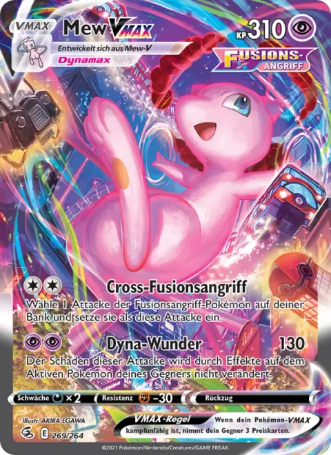 Mew VMAX [Cross Fusion Strike | Max Miracle]