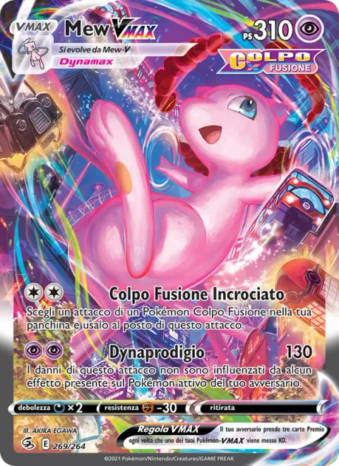 Mew VMAX [Cross Fusion Strike | Max Miracle]
