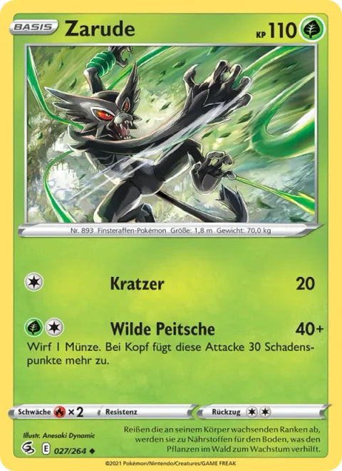 Zarude [Scratch | Wild Whip]