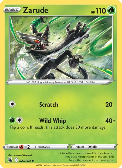 Zarude [Scratch | Wild Whip]