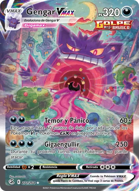 Gengar VMAX [Fear and Panic | G-Max Swallow Up]