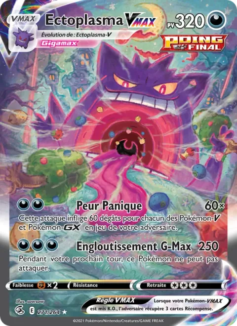 Gengar VMAX [Fear and Panic | G-Max Swallow Up]