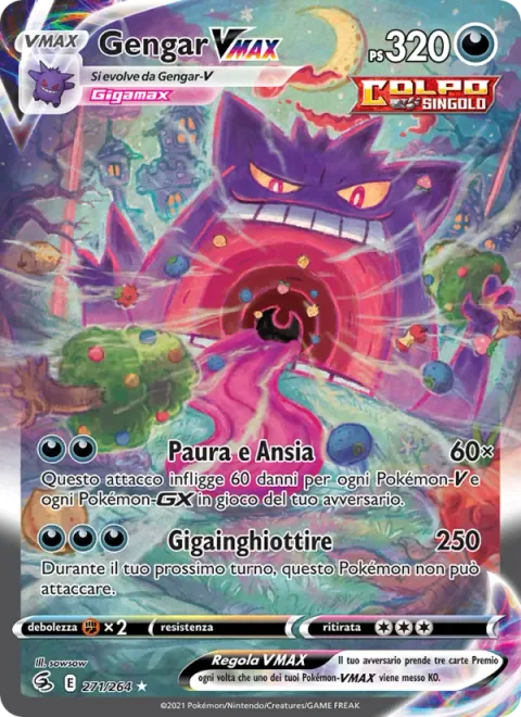 Gengar VMAX [Fear and Panic | G-Max Swallow Up]