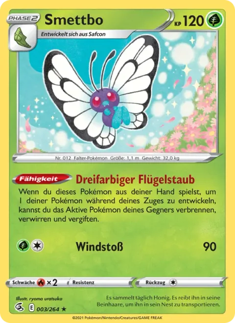 Butterfree [Tricolored Scales | Gust]