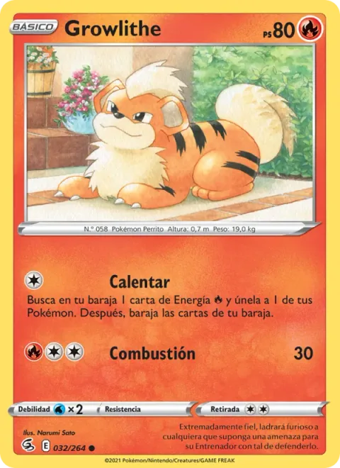 Growlithe [Warm Up | Combustion]