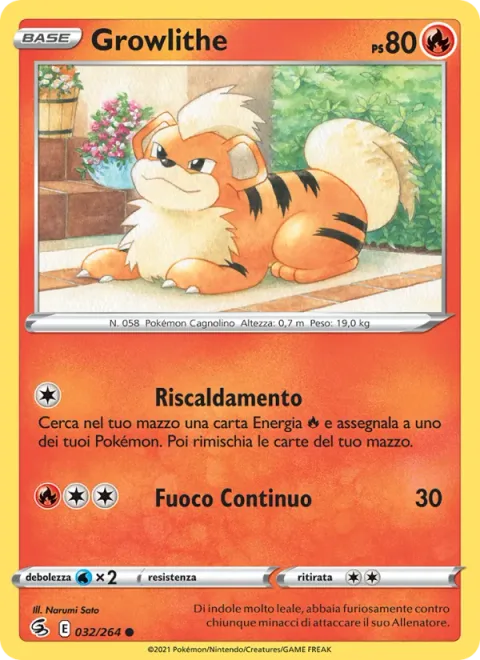 Growlithe [Warm Up | Combustion]