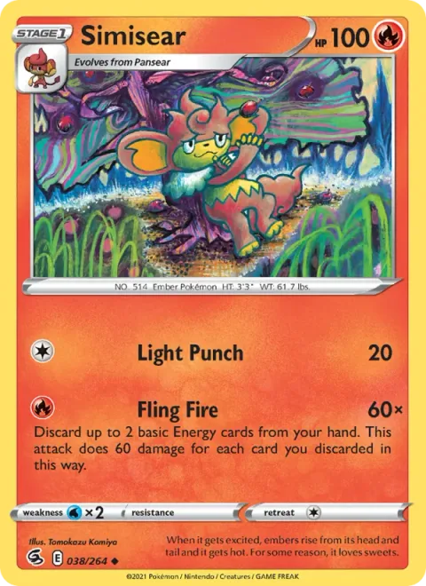 Simisear [Light Punch | Fling Fire]