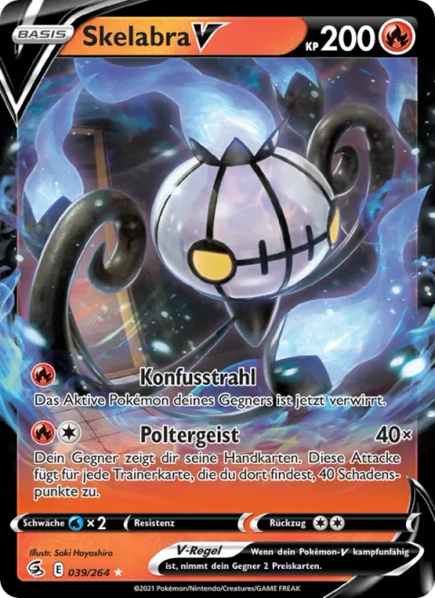 Chandelure V [Confuse Ray | Poltergeist]