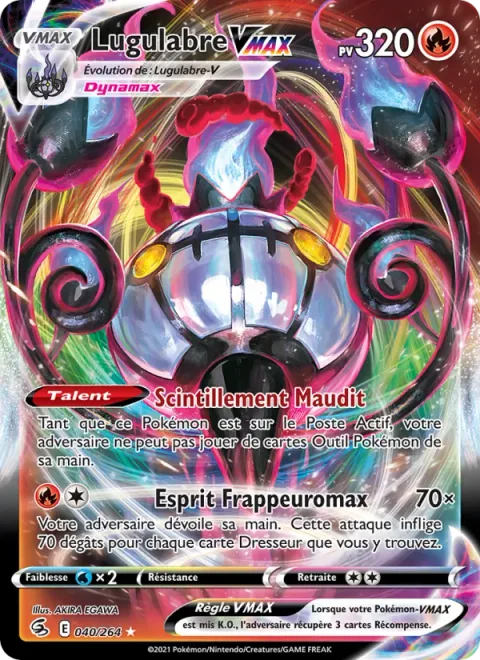 Chandelure VMAX [Cursed Shimmer | Max Poltergeist]