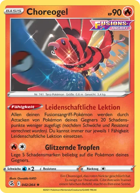 Oricorio [Lesson in Zeal | Glistening Droplets]