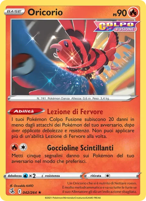 Oricorio [Lesson in Zeal | Glistening Droplets]