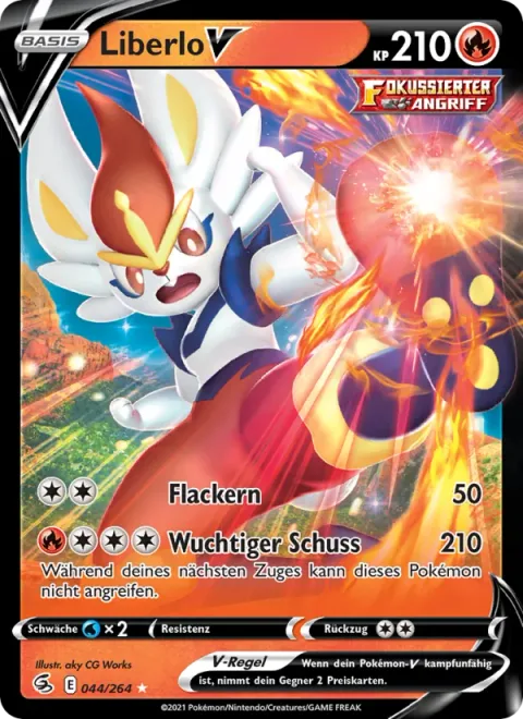Cinderace V [Flare | All-Out Shoot]