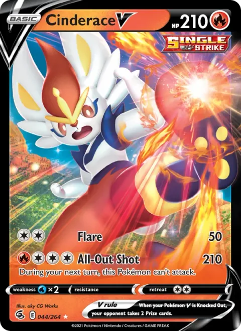 Cinderace V [Flare | All-Out Shoot]