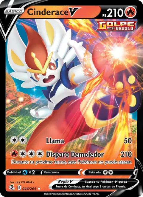 Cinderace V [Flare | All-Out Shoot]