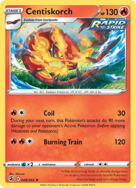 Centiskorch [Coil | Burning Train]