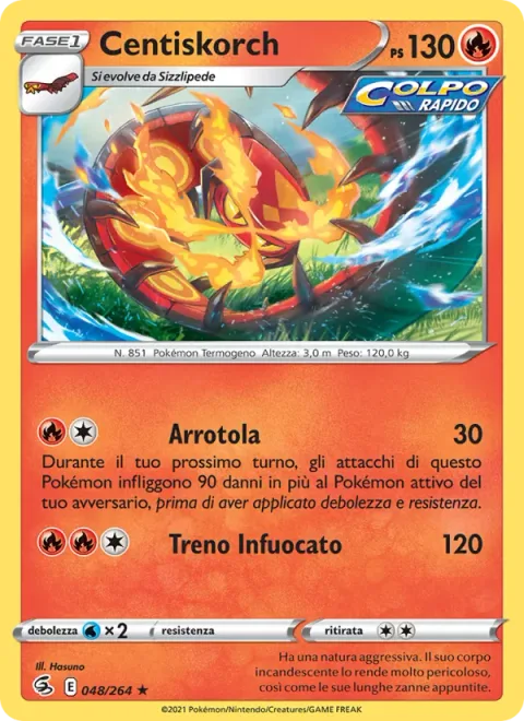 Centiskorch [Coil | Burning Train]