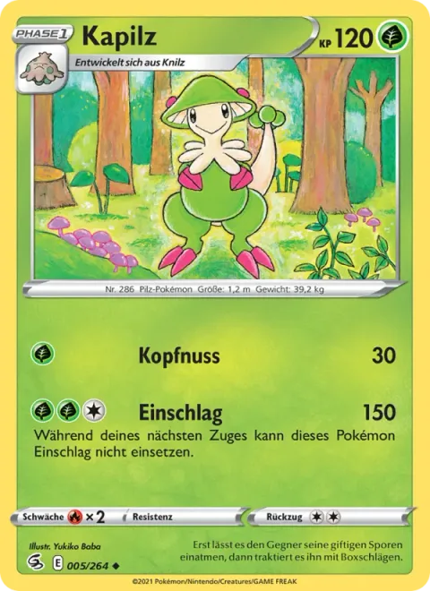Breloom [Headbutt | Impact Blow]