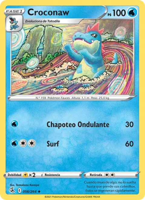Croconaw [Wave Splash | Surf]
