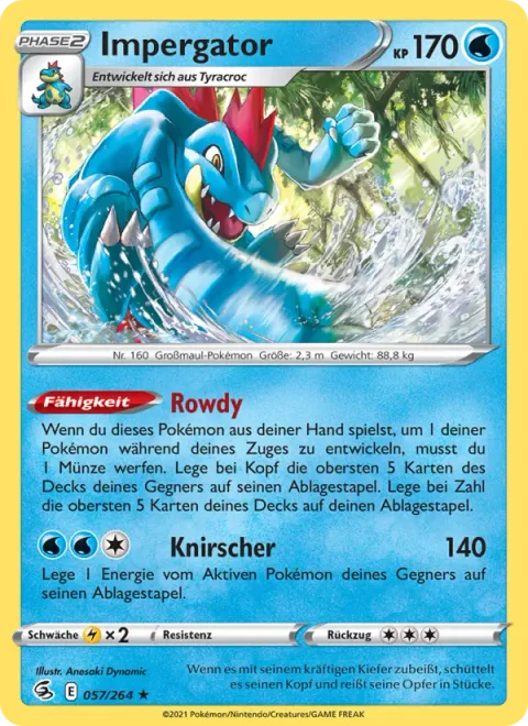 Feraligatr [Rowdy | Crunch]