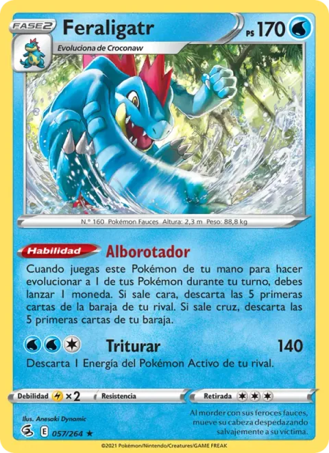 Feraligatr [Rowdy | Crunch]