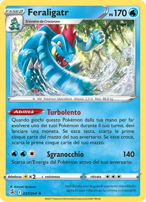 Feraligatr [Rowdy | Crunch]
