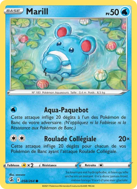 Marill [Aqua Liner | Let's All Rollout]