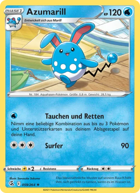 Azumarill [Dive and Rescue | Surf]