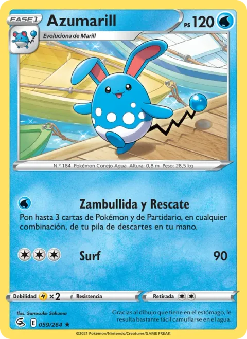 Azumarill [Dive and Rescue | Surf]