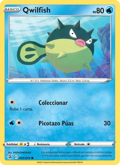 Qwilfish [Collect | Spike Sting]
