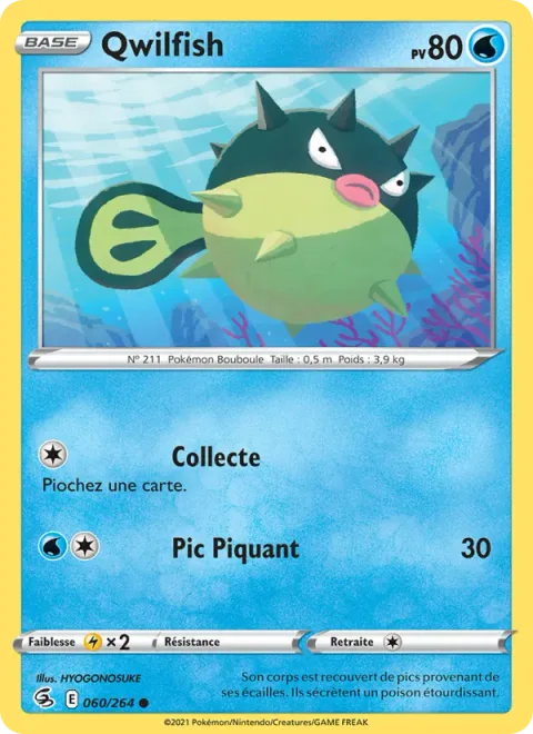 Qwilfish [Collect | Spike Sting]