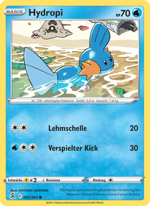 Mudkip [Mud-Slap | Playful Kick]