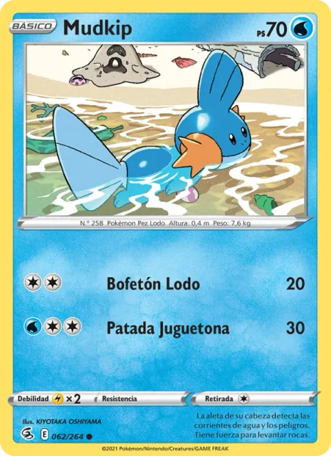 Mudkip [Mud-Slap | Playful Kick]