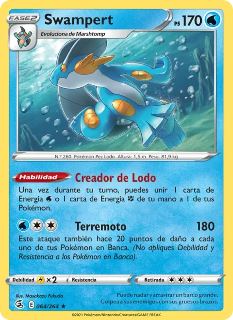 Swampert [Muddy Maker | Earthquake]