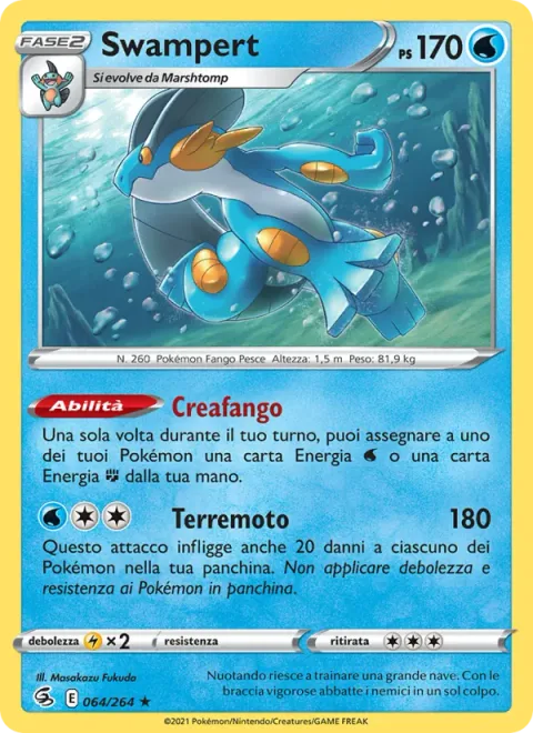 Swampert [Muddy Maker | Earthquake]