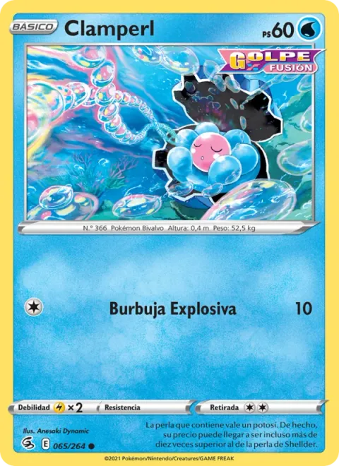 Clamperl [Bursting Bubble]