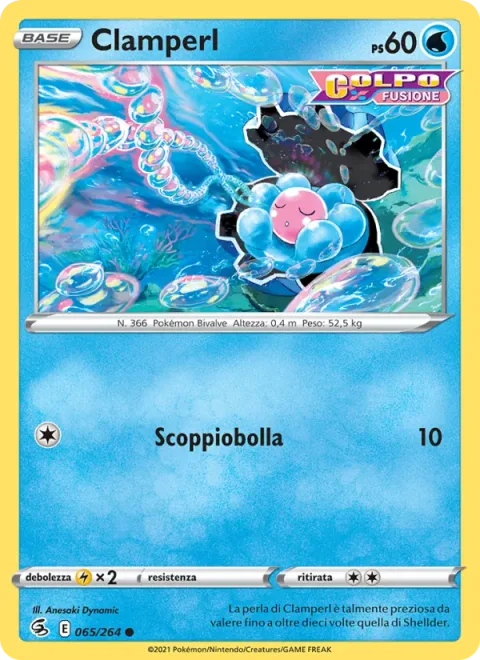 Clamperl [Bursting Bubble]